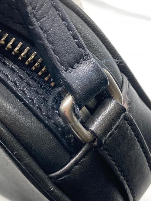 COACH（コーチ）COACH (コーチ) レザーミニショルダーバッグ ブラックの古着・服飾アイテム