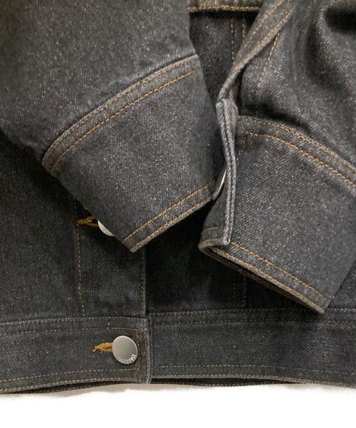 PAMEO POSE（パメオポーズ）PAMEO POSE (パメオポーズ) デニムジャケット ブラック サイズ:Fの古着・服飾アイテム