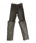 DAIRIKU（ダイリク）の古着「Super Long Lame Denim Pants」｜ブラック
