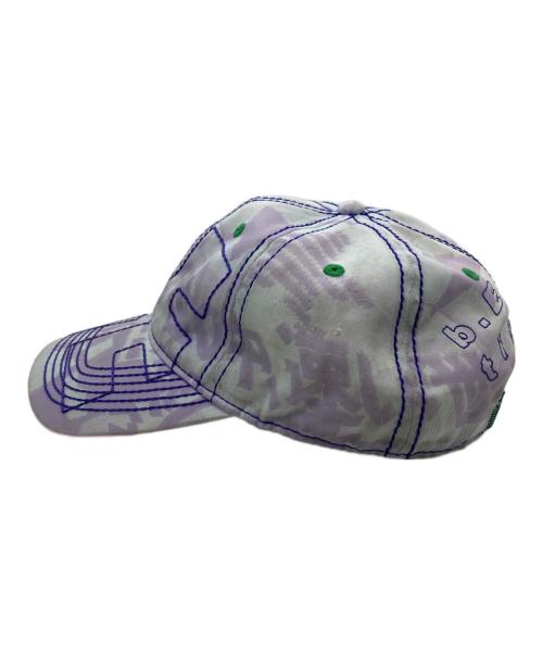 b.Eautiful（ビービューティフル）b.Eautiful (ビービューティフル) Vapor 6Panel Hat パープル×スカイブルーの古着・服飾アイテム