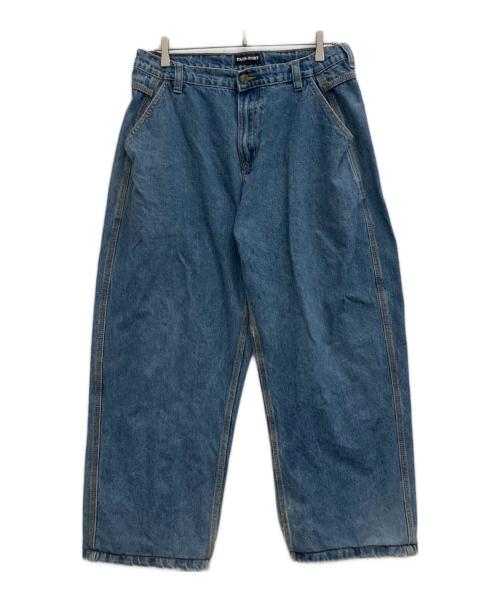 PASSPORT（パスポート）PASSPORT (パスポート) デニムパンツ インディゴ サイズ:38の古着・服飾アイテム
