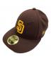 New Era（ニューエラ）の古着「キャップ」｜ブラウン