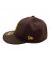 中古・古着 New Era (ニューエラ) キャップ ブラウン：4000円