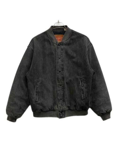 LEVI'S（リーバイス）LEVI'S (リーバイス) 中綿デニムジャケット グレー サイズ:Ｓの古着・服飾アイテム