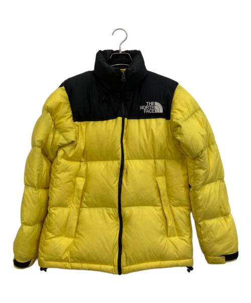 THE NORTH FACE（ザ ノース フェイス）THE NORTH FACE (ザ ノース フェイス) ダウンジャケット イエロー×ブラック サイズ:Mの古着・服飾アイテム