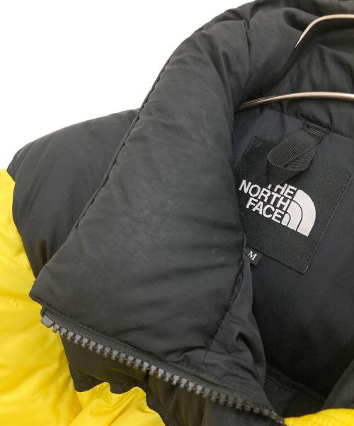 THE NORTH FACE（ザ ノース フェイス）THE NORTH FACE (ザ ノース フェイス) ダウンジャケット イエロー×ブラック サイズ:Mの古着・服飾アイテム