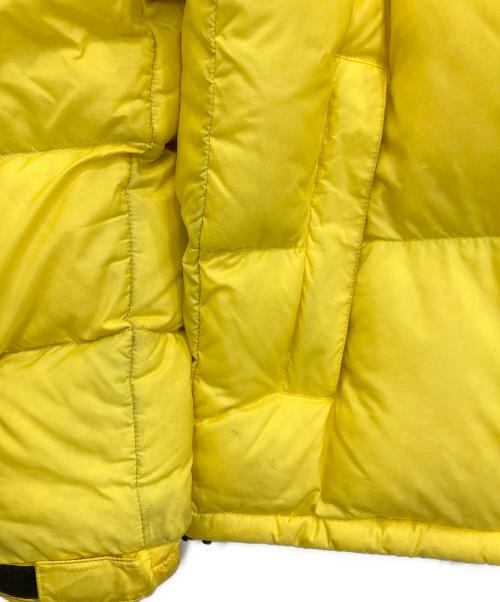 THE NORTH FACE（ザ ノース フェイス）THE NORTH FACE (ザ ノース フェイス) ダウンジャケット イエロー×ブラック サイズ:Mの古着・服飾アイテム