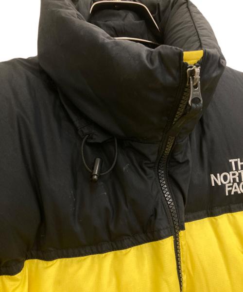 THE NORTH FACE（ザ ノース フェイス）THE NORTH FACE (ザ ノース フェイス) ダウンジャケット イエロー×ブラック サイズ:Mの古着・服飾アイテム