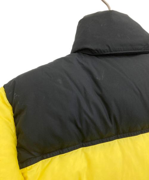 THE NORTH FACE（ザ ノース フェイス）THE NORTH FACE (ザ ノース フェイス) ダウンジャケット イエロー×ブラック サイズ:Mの古着・服飾アイテム