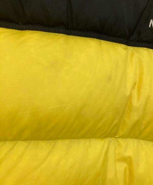 THE NORTH FACE（ザ ノース フェイス）THE NORTH FACE (ザ ノース フェイス) ダウンジャケット イエロー×ブラック サイズ:Mの古着・服飾アイテム