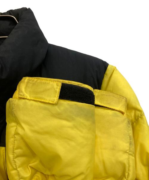 THE NORTH FACE（ザ ノース フェイス）THE NORTH FACE (ザ ノース フェイス) ダウンジャケット イエロー×ブラック サイズ:Mの古着・服飾アイテム