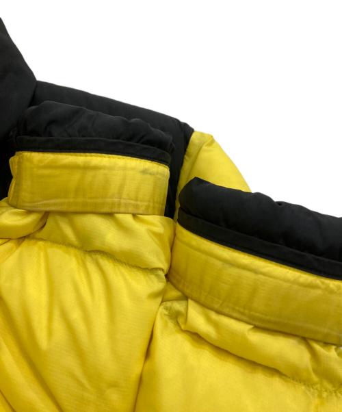 THE NORTH FACE（ザ ノース フェイス）THE NORTH FACE (ザ ノース フェイス) ダウンジャケット イエロー×ブラック サイズ:Mの古着・服飾アイテム