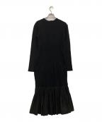 CELFORDセルフォード）の古着「ニットワンピース」｜ブラック