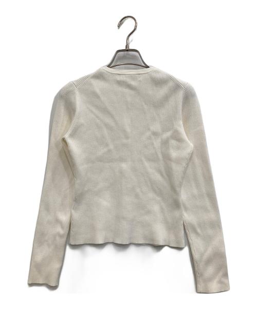 CELFORD（セルフォード）CELFORD (セルフォード) ニットカーディガン ホワイト サイズ:Fの古着・服飾アイテム