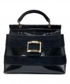 Roger Vivierロジェ ヴィヴィエ）の古着「2WAYバッグ」｜ブラック