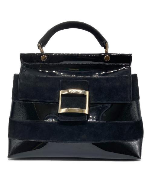 Roger Vivier（ロジェ ヴィヴィエ）Roger Vivier (ロジェ ヴィヴィエ) 2WAYバッグ ブラックの古着・服飾アイテム