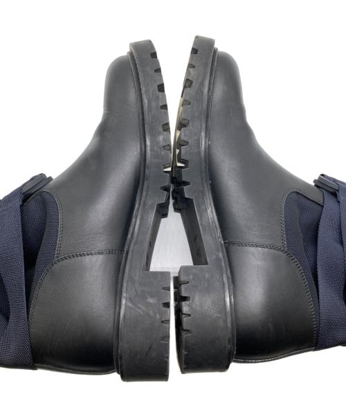 Christian Dior（クリスチャン ディオール）Christian Dior (クリスチャン ディオール) D-Major ロングブーツ ブラック×ネイビー サイズ:SIZE 36 1/2の古着・服飾アイテム