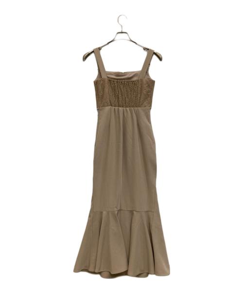 YILON（イロン）yilon (イロン) ワンピース ブラウン サイズ:Fの古着・服飾アイテム