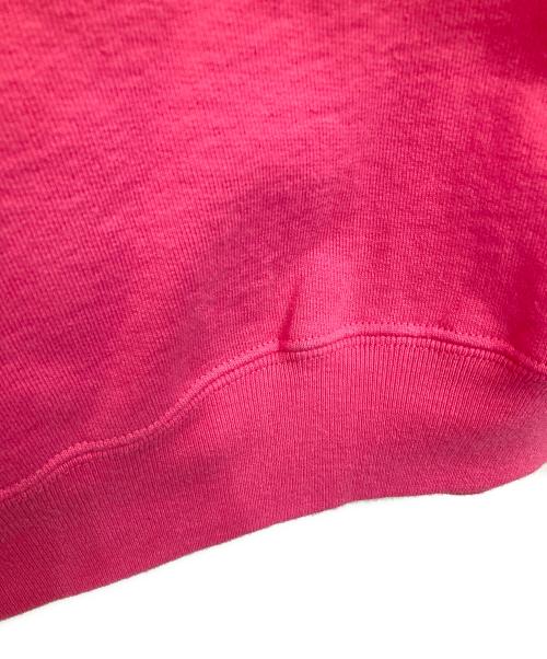 SUPREME（シュプリーム）Supreme (シュプリーム) S Logo Zip Uphooded Sweatshirt ショッキングピンク サイズ:Mの古着・服飾アイテム