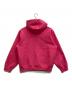Supreme (シュプリーム) S Logo Zip Uphooded Sweatshirt ショッキングピンク サイズ:M：28000円