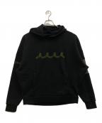 muta MARINEムータマリン）の古着「プルオーバーパーカー」｜ブラック