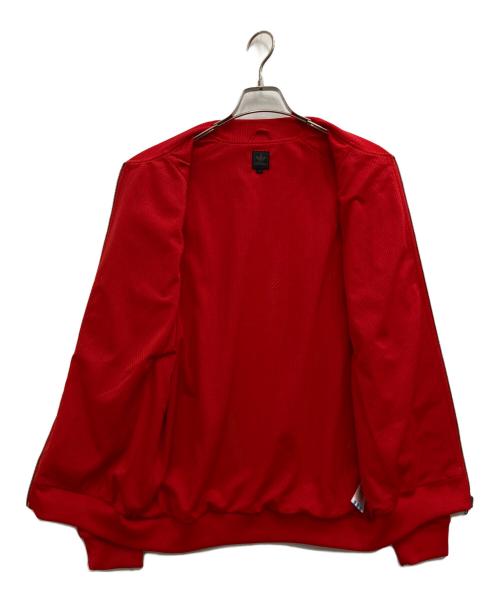 adidas（アディダス）adidas (アディダス) トラックジャケット レッドの古着・服飾アイテム
