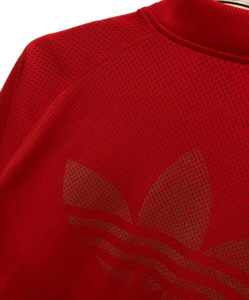 adidas（アディダス）adidas (アディダス) トラックジャケット レッドの古着・服飾アイテム