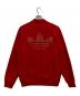 adidas (アディダス) トラックジャケット レッド：5000円