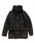 DIESELディーゼル）の古着「ミリタリーコート」｜グレー
