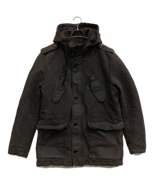 DIESEL（ディーゼル）DIESEL (ディーゼル) ミリタリーコート グレー サイズ:XLの古着・服飾アイテム