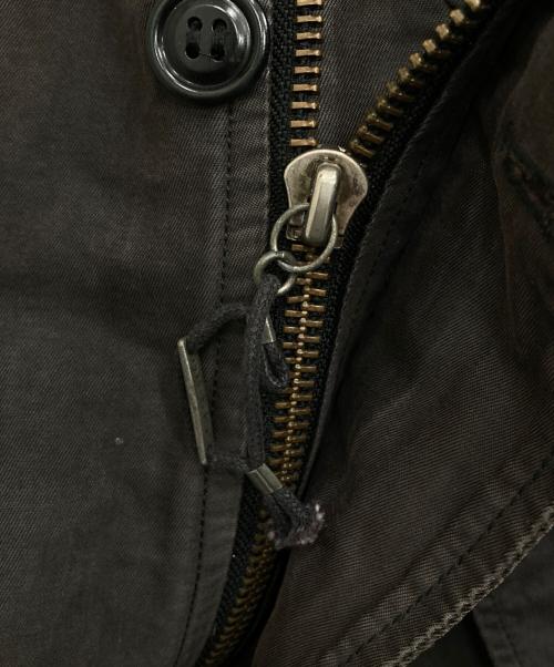 DIESEL（ディーゼル）DIESEL (ディーゼル) ミリタリーコート グレー サイズ:XLの古着・服飾アイテム