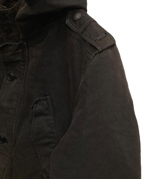 DIESEL（ディーゼル）DIESEL (ディーゼル) ミリタリーコート グレー サイズ:XLの古着・服飾アイテム