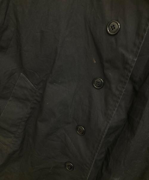 U'S NAVY（ユーエスネイビー）U'S NAVY (ユーエスネイビー) ステンカラーコート ネイビー サイズ:40の古着・服飾アイテム