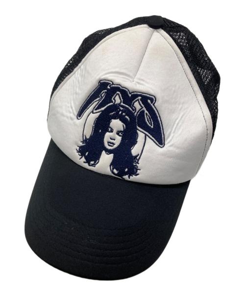 Hysteric Glamour（ヒステリックグラマー）Hysteric Glamour (ヒステリックグラマー) メッシュキャップ ブラックの古着・服飾アイテム