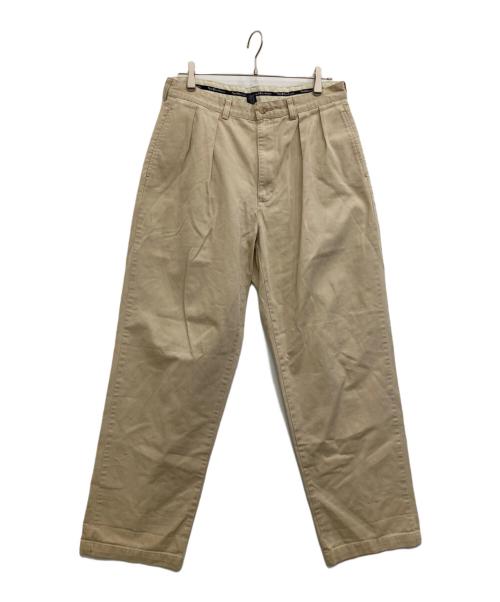 POLO RALPH LAUREN（ポロ・ラルフローレン）POLO RALPH LAUREN (ポロ・ラルフローレン) タックチノパン ベージュ サイズ:SIZE 86cm (W34)の古着・服飾アイテム