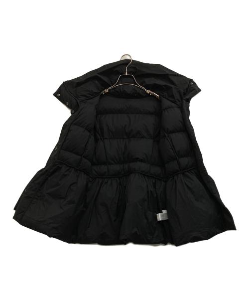 FENNEL（フェンネル）FENNEL (フェンネル) ビックカラーペプラムダウンコート ブラック サイズ:38の古着・服飾アイテム