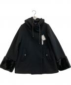 soeur7スール）の古着「フーデッドコート」｜ブラック