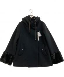 soeur7（スール）の古着「フーデッドコート」｜ブラック
