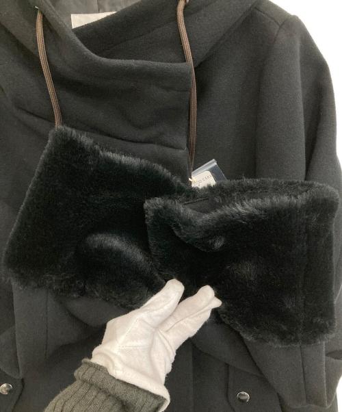 soeur7（スール）soeur7 (スール) フーデッドコート ブラック サイズ:9 未使用品の古着・服飾アイテム