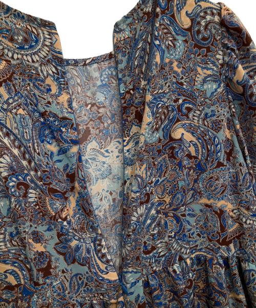 Ample（アンプル）ample (アンプル) ワンピース スカイブルー サイズ:38 未使用品の古着・服飾アイテム