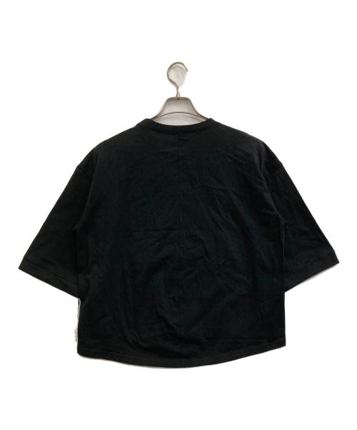 C.LOVE（シーラブ）C.LOVE (シーラブ) 刺繍Ｔシャツ ブラック サイズ:38 未使用品の古着・服飾アイテム