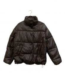 ZARA（ザラ）の古着「ダウンジャケット」｜ブラウン