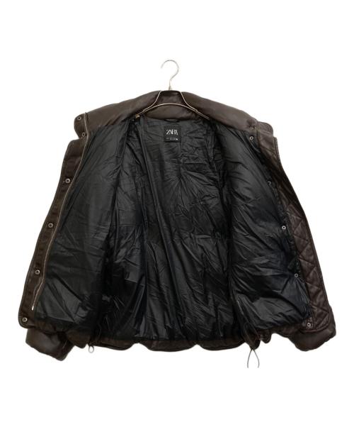 ZARA（ザラ）ZARA (ザラ) ダウンジャケット ブラウン サイズ:Sの古着・服飾アイテム