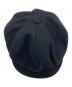 kijima takayuki (キジマタカユキ) MELTON CASQUETTE ブラック：8000円