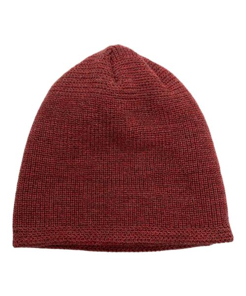 Nine Tailor（ナインテイラー）Nine Tailor (ナインテイラー) ニット帽 レッドの古着・服飾アイテム