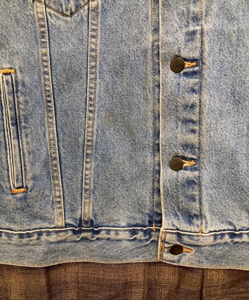Rebuild by Needles（リビルドバイニードルス）Rebuild by Needles (リビルドバイニードルス) 再構築デニムジャケット インディゴ サイズ:Lの古着・服飾アイテム