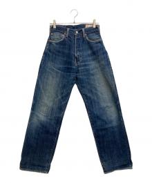 YAMANE（ヤマネ）の古着「セルビッチデニムパンツ」｜インディゴ
