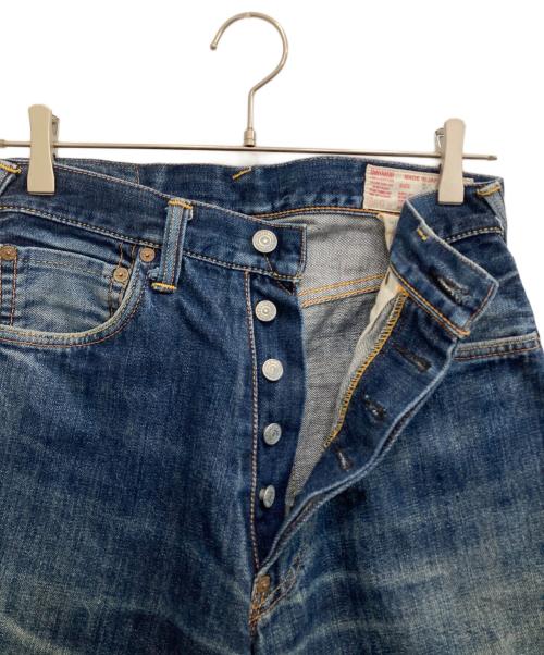 YAMANE（ヤマネ）YAMANE (ヤマネ) セルビッチデニムパンツ インディゴ サイズ:W30×L35の古着・服飾アイテム