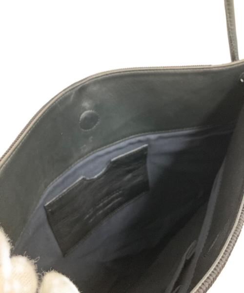 BURBERRY BLUE LABEL（バーバリー ブルー レーベル）BURBERRY BLUE LABEL (バーバリー ブルー レーベル) コーデュロイバッグ ブラックの古着・服飾アイテム