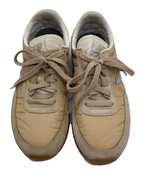 NEW BALANCE（ニューバランス）NEW BALANCE (ニューバランス) ローカットスニーカー ベージュ サイズ:23.5の古着・服飾アイテム